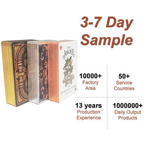 Precios de Fábrica, Diseño Personalizado, Regalo Corporativo, Cartas de Póquer con Estampado en Relieve, OEM, Cartas de Póquer Promocionales Personalizadas, Publicidad, Cartas de Póquer Estándar - Product Image 1