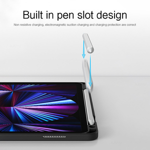 Custodia per tastiera magica staccabile per <span class=keywords><strong>iPad</strong></span> <span class=keywords><strong>Mini</strong></span> <span class=keywords><strong>6</strong></span> custodia protettiva per tastiera magnetica separata supporto verticale - Product Image 4