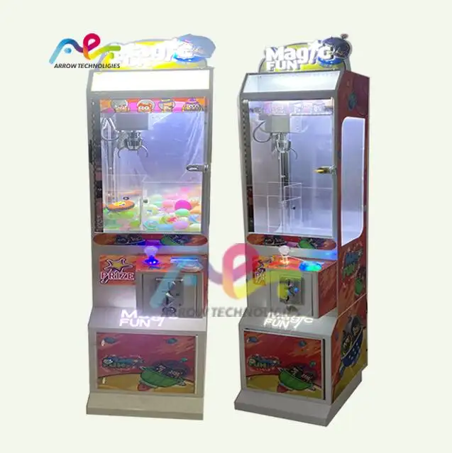 Bebek pençe makinesi kapalı sikke işletilen Arcade oyun makineleri çocuk oyuncağı pençeli vinç makine toptan