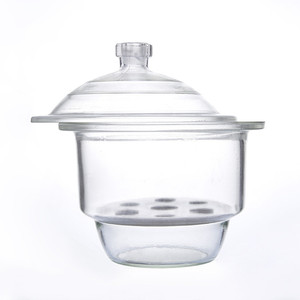 Bouteille de séchage en verre transparent, dessiccateur de laboratoire avec indicateur de gel de silice pour les expériences de <span class=keywords><strong>chimie</strong></span> scolaire - Product Image 1