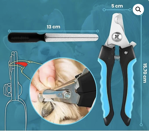 Coupe-ongles <span class=keywords><strong>pour</strong></span> <span class=keywords><strong>chien</strong></span>, best-seller, avec protection de sécurité <span class=keywords><strong>pour</strong></span> éviter de couper trop fort, toilettage professionnel, <span class=keywords><strong>pour</strong></span> chiens de petite, moyenne et grande taille - Product Image 4
