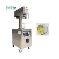 Machine semi-automatique de sertissage de boîtes de conserve, de capsulage et de scellage pour bouteilles de bière, gobelets à jus d'orange et contenants en aluminium