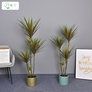 Arbre artificiel Dragon Blood Tree 180 cm en PVC souple, haute simulation, décoration intérieure, plante palmier - Product Image 3