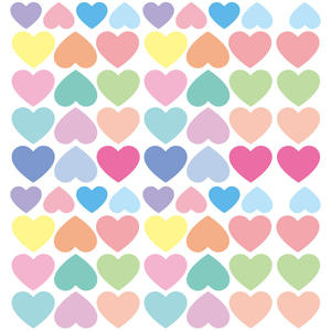 Coeur décoration murale autocollant PVC Type pour la décoration de la maison pour chambre d'enfants <span class=keywords><strong>bébé</strong></span> garçons et filles stickers muraux - Product Image 2