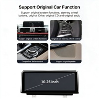 Radio Android para Auto para BMW F30/F31/F32/F36/NBT EVO 2013-2019 Pantalla Táctil de 10.25"/12.3" Android Auto CarPlay GPS Audio de Alta Resolución