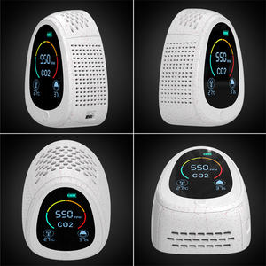 Tuya akıllı kablosuz sıcaklık dedektörü kızılötesi <span class=keywords><strong>CO2</strong></span> metre ve ev kullanımı için yangın duman <span class=keywords><strong>alarm</strong></span>ı monitör ile Combo - Product Image 1