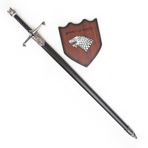 Espada Longclaw de 35 Pulgadas de Juego de Tronos con Placa para Pared |   Arma Familiar de <span class=keywords><strong>Jon</strong></span> <span class=keywords><strong>Snow</strong></span> Stark - Product Image 2