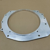 Plaque adaptatrice de boîte de vitesses en aluminium usiné CNC de précision sur mesure M104 OM605 OM606 vers M57N N54 8HP