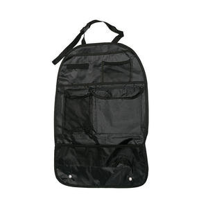 Car <b>Seat</b> Back Organizer Black Oxford Cloth Waterproof 4-7 Pockets <b>Storage</b> Bag For Car Interior Use - Product Image 1