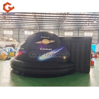 Dôme de projection gonflable, dôme de planétarium mobile gonflable, igloo gonflable avec impression personnalisée