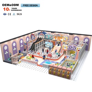 Equipo de Juego Suave Personalizado de 100-200 Piezas para Niños, Área de Juegos Interior con Funciones de Juego de Roles, Inspirado en un Parque de Atracciones - Product Image 3