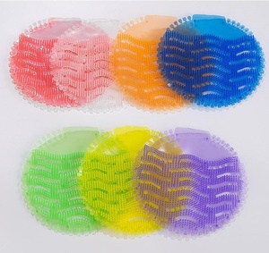 Filtre de urinoir désodorisant pour hommes, filet anti-éclaboussures, anti-obstruction, avec conception ronde en <span class=keywords><strong>plastique</strong></span>, marque OEM - Product Image 6