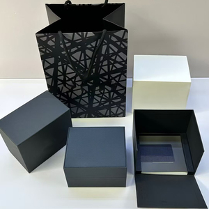 Coffret de luxe pour montre à un seul compartiment, marque Orange, emballage complet avec sac cadeau, carte et certificat, boîte en bois avec logo personnalisé - Product Image 4