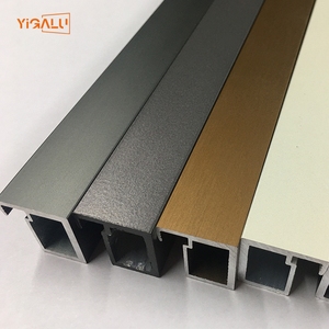 Portes à cadre en aluminium populaires d'amérique du <span class=keywords><strong>nord</strong></span> porte de cuisine cadre en aluminium armoire à vin verre porte à cadre en aluminium - Product Image 5