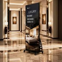Panel Iklan LED Vertikal Dalam Ruangan P1.53, Kecerahan 600 Nits &amp;   Sudut Pandang Lebar 160° - Beli Produk di Alibaba.com