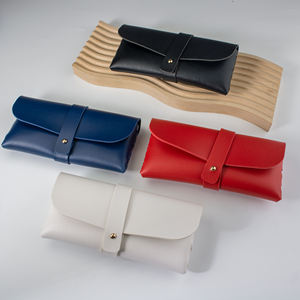 חם מכירה אופנה pu עור קריאת משקפיים משקפי שמש נרתיק משקפי שמש תיבת משקפיים מגן עיניים מחזיק משקפיים - Product Image 4