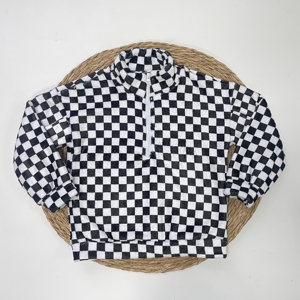 Chaqueta <span class=keywords><strong>de</strong></span> franela RTS con media cremallera <span class=keywords><strong>para</strong></span> niña, manga larga, chaqueta <span class=keywords><strong>de</strong></span> franela con media cremallera <span class=keywords><strong>para</strong></span> niños, abrigos, chaqueta <span class=keywords><strong>de</strong></span> <span class=keywords><strong>invierno</strong></span> <span class=keywords><strong>para</strong></span> bebé con cuello <span class=keywords><strong>de</strong></span> sherpa - Product Image 6
