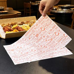 Papel de Envolver Kraft con Impresión de Logotipo Personalizado, Papel Antigrasa para Envolver Carne, Barbacoa y Sándwiches - Product Image 4