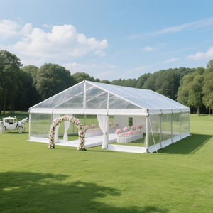 Tente de réception extérieure en alliage d'aluminium pour le marché africain, <span class=keywords><strong>grande</strong></span> tente événementielle ignifuge blanche certifiée CE pour mariages et fêtes, à vendre - Product Image 3