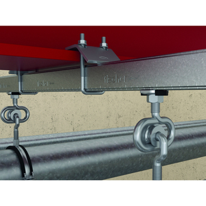 Abrazadera Fischer TKR 31 para fijación de perfiles FLS 31 a estructuras de acero (25 uds) - Product Image 2