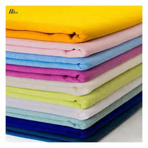 Bonne qualité 100% rayonne tissu teint rayonne uni tissu teint rayonne spandex tissu teint pour femmes vêtements