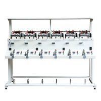 Machine à enrouler le fil textile à deux à six têtes, machine à doubler et à tordre le fil, usine