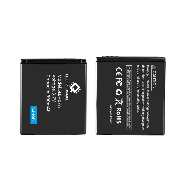 Camera Battery Pack SLB-07A Replacement Li-ion Battery OEM Manufacturer
