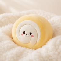 Peluche personnalisée en forme de rouleau de cannelle, fabricant OEM ODM de rouleaux suisses, certifiée CPC CE, directement de l'usine, en peluche