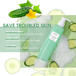 RubioAromaナチュラルオーガニックビーガンキュウリライトニングセンシティブスキンフェイシャルクレンザーニキビクリアチャイニーズフェイスウォッシュ - Product Image 3