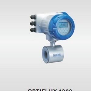 เครื่องวัดอัตราการไหลแบบแม่เหล็กไฟฟ้า Kolon Optiflux1300 สำหรับน้ำ ช่วงการวัด 0.03 ถึง 1.3 เมตร/วินาที ความแม่นยำ ±1 เปอร์เซ็นต์ - Product Image 1