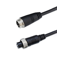 Câble d'extension de prise d'aviation en vrac 4 broches 5M 10M 15M 20M pour caméra de Bus DVR Mobile moniteur LCD