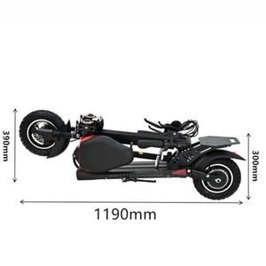 Nuovo Monopattino Elettrico Pieghevole da 10 Pollici per Adulti, Fuoristrada, in Acciaio, Carico Massimo 150kg, Portatile, Lunga Autonomia, per Pendolarismo e Campus - Product Image 4