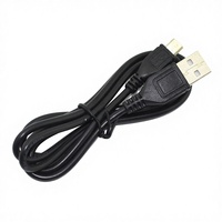 Câble de charge pour manette PS4 avec connecteurs USB-A et Micro USB, 1 mètre