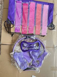 18 Pcs Home <span class=keywords><strong>Exercise</strong></span> Starter Kit Portable Pilates bar Workout <span class=keywords><strong>Chart</strong></span> Multifonctionnel Pilates Bar Kit avec Bandes de Résistance - Product Image 6