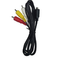 Kabel AV Kustom 10P Konektor Semi Bulat Harness Kabel untuk Sambungan Video Audio Pabrik Berkualitas Tinggi Tahan Lama