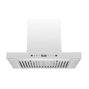 Italian Design High Quality Beige Ceiling Exhaust <b>Hood</b> with Baffle <b>Filter</b> LED Lights & Touch Control for Hotel Use - Product Image 6