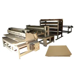 High quality Duplex Board Paper Making Machine for Hardboard 4 Layers Grey Paperboard Laminating Machine