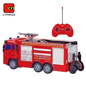 Nuevo Camión de <span class=keywords><strong>Control</strong></span> Remoto 4x4 a Escala 1:30, Juguete de <span class=keywords><strong>Control</strong></span> Remoto, Camión de <span class=keywords><strong>Bomberos</strong></span> RC - Product Image 4