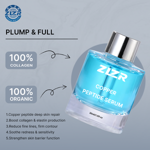 Sérum Visage Anti-Âge et Raffermissant à l'Acide Hyaluronique et au Cuivre Bleu pour une Peau de Verre, Minimise les Pores et Éclaircit le Teint - Vente en Gros - Product Image 2