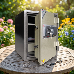 Caja Fuerte Eline EN-56E con Diseño Ecológico, Duradero e Impermeable, Compacta y Moderna para el Hogar - Modelo Más Vendido - Product Image 5