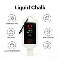 Craie liquide portable, mini craie liquide pour usage extérieur, yoga, salle de sport, escalade, musculation