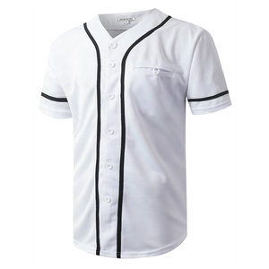 Maillot de baseball personnalisé de haute qualité en polyester 100% anti-UV respirant de grande taille pour unisexe - Product Image 1