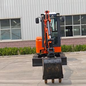 キリン工場カスタム農業用クローラーミニショベル、3.5トンヤンマーEPAディーゼルエンジンとキャブエアコン搭載 - Product Image 4