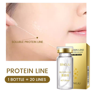 Kit de soin du visage en boîte avec spray, <span class=keywords><strong>fil</strong></span> de <span class=keywords><strong>collagène</strong></span> doré soluble absorbant l'eau actif 2023, <span class=keywords><strong>sans</strong></span> <span class=keywords><strong>aiguille</strong></span> - Product Image 2