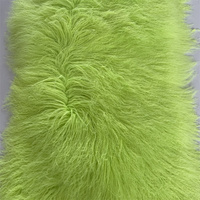 Luxe véritable tapis de fourrure mongole peau bouclés tibétain agneau en peau de mouton couverture plaque poupée perruque housse de canapé qualité supérieure fourrure bouclée