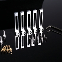 Caja de herramientas con soporte para PCB, espátula para pasta de soldar para impresora de pasta de soldar NeoDen FP2636