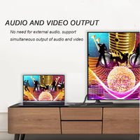 Adaptateur HDTV 4K DP Mâle-Femelle pour Connexion Audio Voiture, Projecteur, Téléviseur – Câble Audio HDTV 5m pour Voiture et Téléviseur