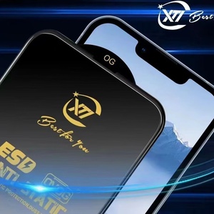 Protector de pantalla de teléfono Super X ESD antiestático alto claro gran curva vidrio templado para <span class=keywords><strong>iphone</strong></span> samsung A21s tecno infinix - Product Image 3