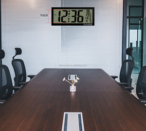 <span class=keywords><strong>Horloge</strong></span> <span class=keywords><strong>murale</strong></span> numérique Horloges de bureau à piles <span class=keywords><strong>avec</strong></span> température <span class=keywords><strong>et</strong></span> <span class=keywords><strong>date</strong></span> Grand affichage Calendrier numérique Réveil pour personnes âgées - Product Image 4