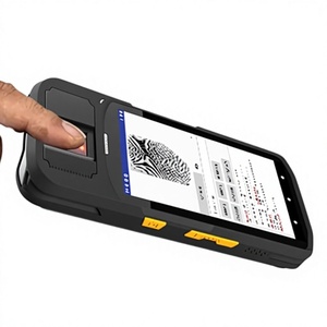 Terminale POS Portatile con Lettura Biometrica dell'Impronta Digitale, NFC e Codice a Barre, Dual SIM per Verifica <span class=keywords><strong>delle</strong></span> Credenziali dei Votanti e Controllo ID - Product Image 2